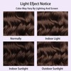 VRBest Chocolate Brown Lace Front Wigs Human Hair Pre Plucked