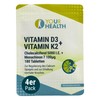 Vitamin D3 (5000 IU) + Vitamin K2 (100 μg), Cholecalciferol,