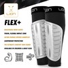 Football Sleeve Style Shin Pads/Guards - Flexible Comfort & Protection
