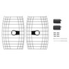 Antennas Direct ClearStream 4MAX TV Antenna Reflector w/Assembly Kit –