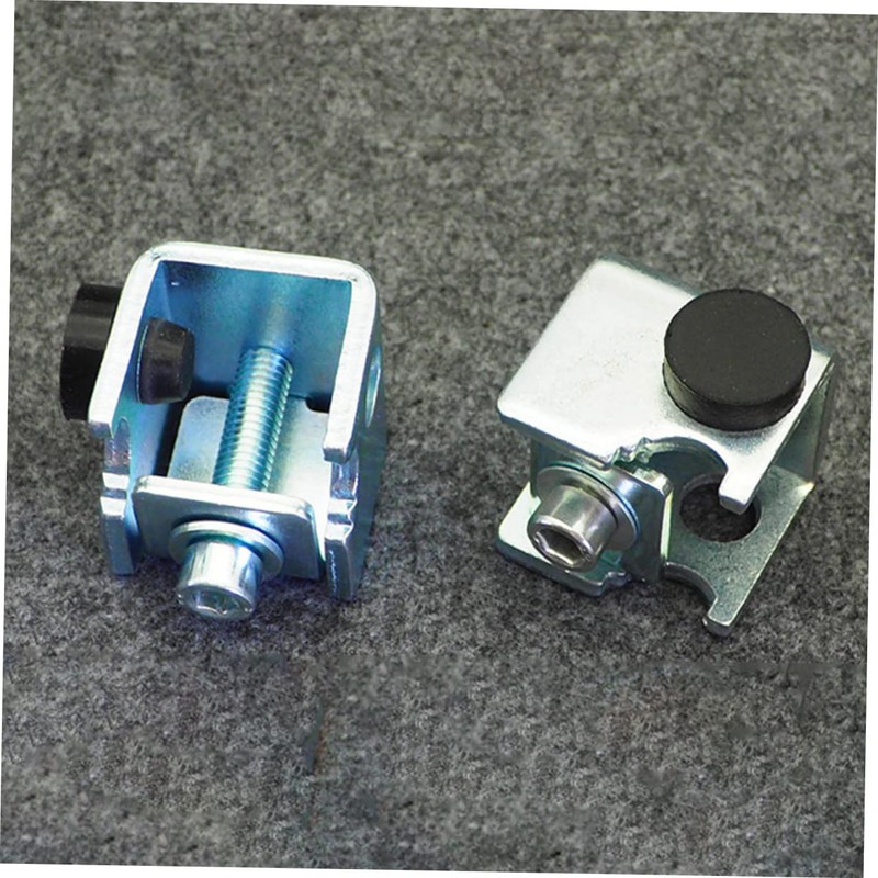 Outanaya 2Pcs Sliding Door Stopper Track Bumper Prevents Door Collision