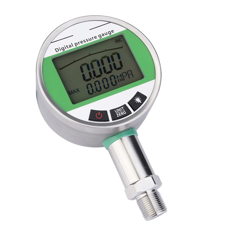 01.6MPA Digital Stainless Steel Hydraulic Pressure Gauge with M20*1.5 Connector