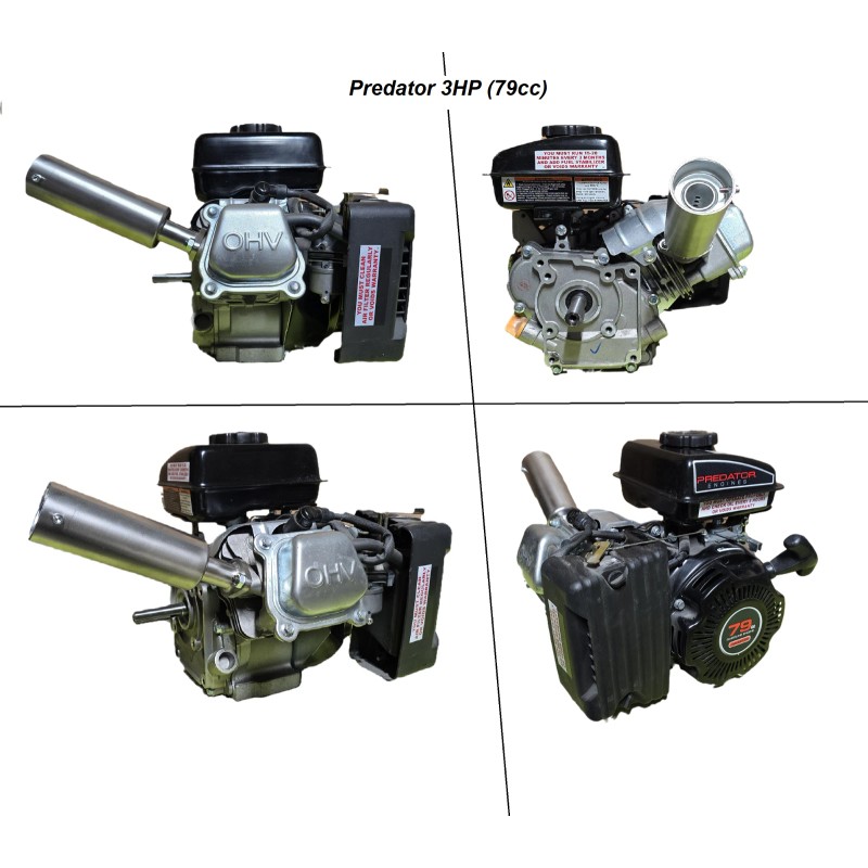 ARSPORT Exhaust Muffler for pressure washer, Predator 3HP 79cc from