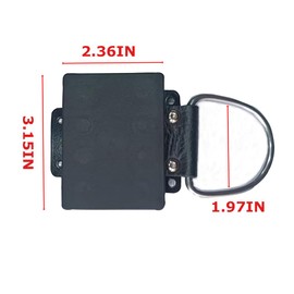 QIAOTLB Belt Magnetic Clips Black Magnet Belt Organizer for Hammers Nails Screwdrivers Wrenches Metal Accessories Magnetic Tool Holder