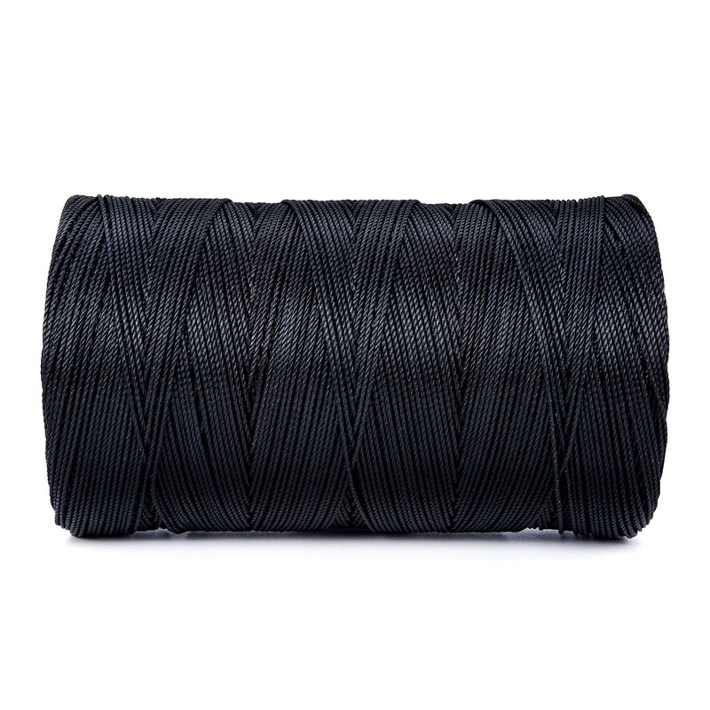 HONGDA Tarred Bank Line Twine, 1920 Feet Nylon Twine #9
