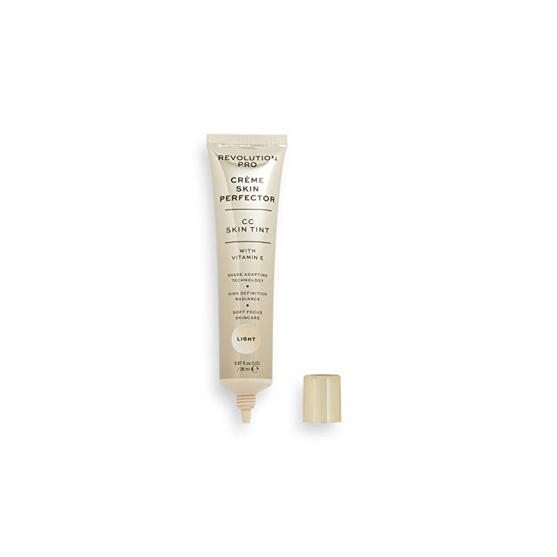 Revolution Beauty London Pro, CC Perfecting, Skin Tint, Foundation, Light,