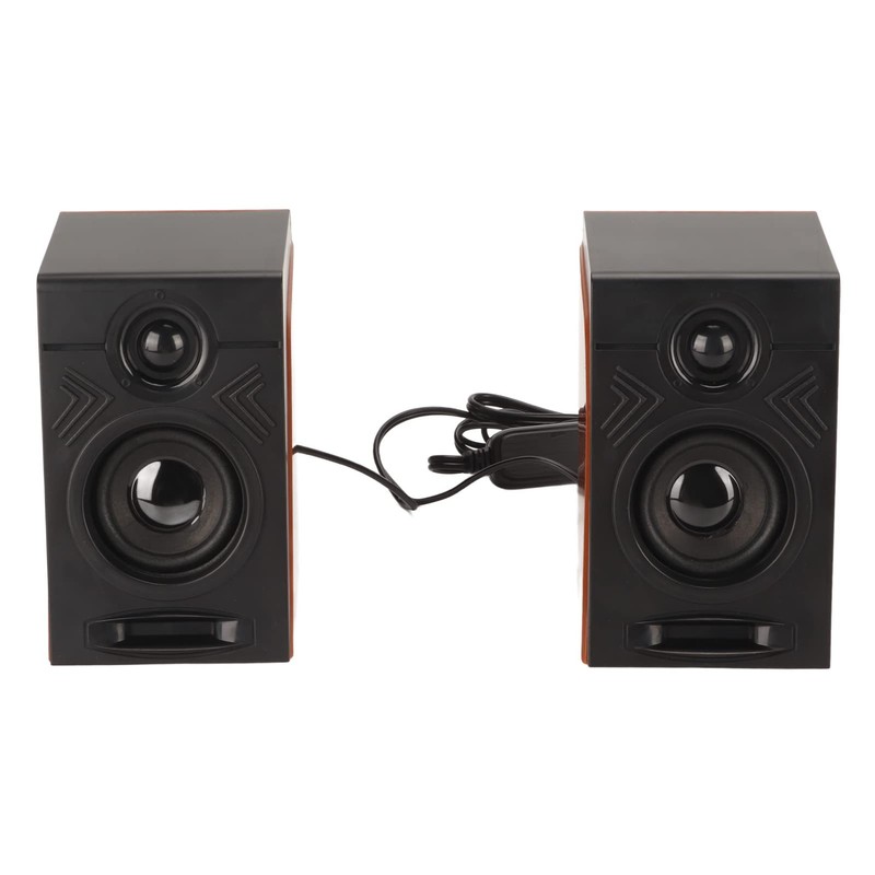 High-Quality Computer Speakers - Stereo Sound System with Deep Bass,