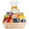 Arsmat Large Clear Cellophane Gift bags, 10 Pack 16"X24" Cellophane