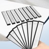 8 PCS Diamond Sharpening Stones, Professional Whetstone Set With Base,120/200/400/800/1000/1500/2000/3000