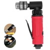 Industrial Air Drill Mini 1/4in Zinc Alloy 90° Elbow Pneumatic
