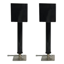 ZANURA 4x4 Screw Jack Post Temporary House Jacks Pole for Home Leveling Lifting Floor Crawlspace Basement Shore Beams, 2 Pack