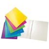 Leitz Wow A4 Flat File - Assorted Colours, Pack of