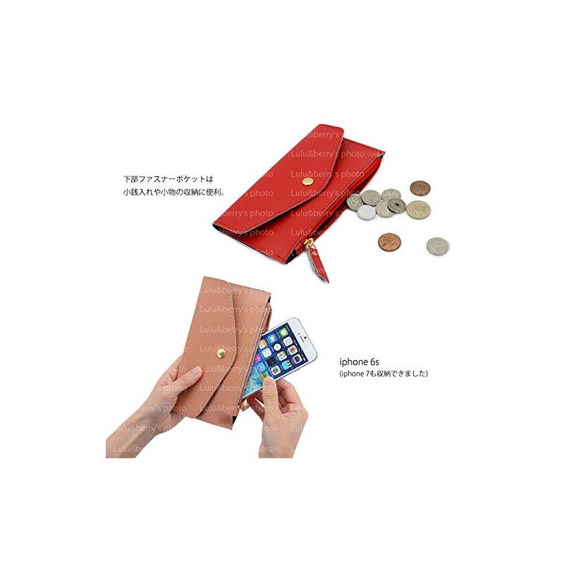 Lulu & berry Thin Long Wallet, Women's, Men's, Thin Wallet,