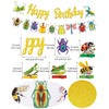 HAPPARTY - Decoración para fiestas de cumpleaños con insectos, diseño