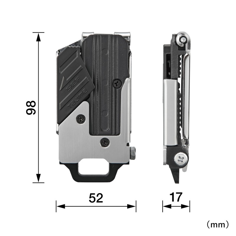 Tajima Safety System Safety Holder for Body Belts, Metal for