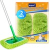 Reusable Microfiber Mop Pads Compatible with Swiffer Sweeper, Dry Sweeping