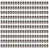 200 Sets Book Binding Screw Environmental Brass Metal Chicago Binding