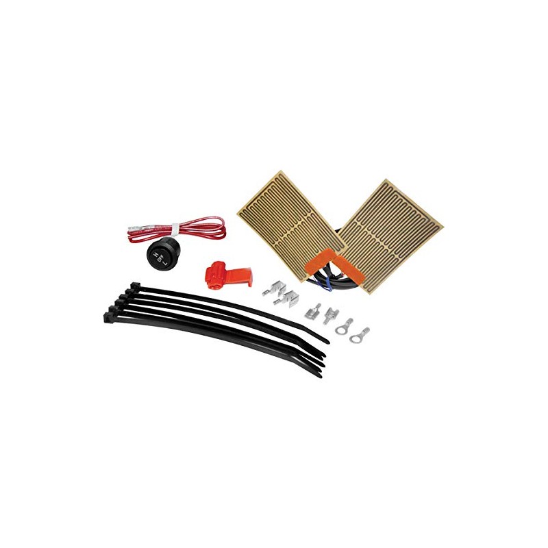 Heat Demon 210019RR Motorcycle Grip Heater Kit with Round Rocker