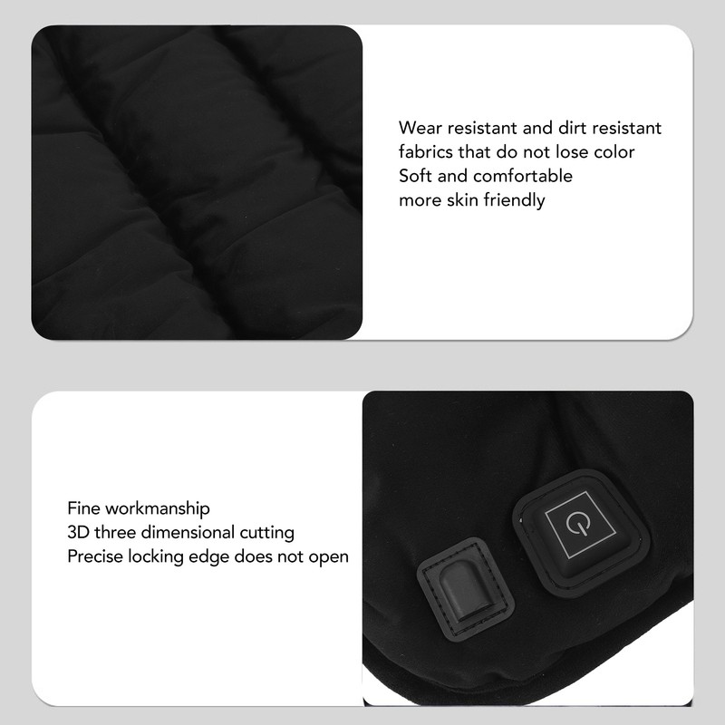 Heated Seat Cushion DC5V 2A 3 Levels Temperature Control Fast