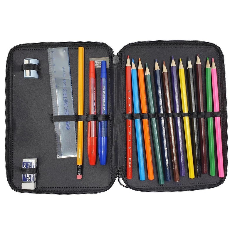 CreaDesign Children's Pencil Case with (Desired) Name, Unique Pencil Case