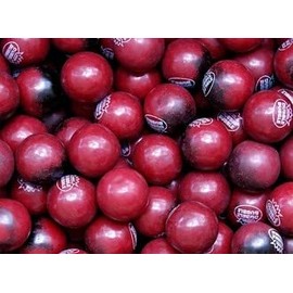 5 Pounds Black Cherry Gumballs Dubble Flavor Bubble Gum Balls Fresh