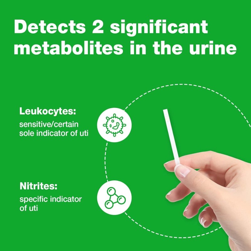 Easy@Home 25 Tests/Bottle Urinary Tract FSA Eligible Infection UTI Test