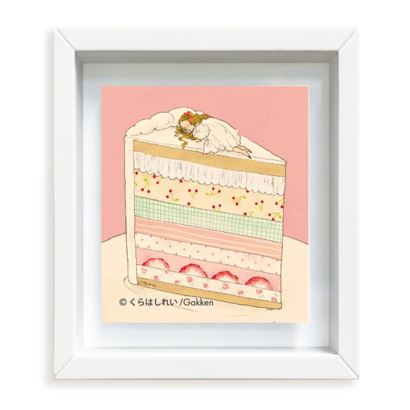 KHR001 Kurahashi Rei Art Frame Frame Miniature Cat Black Cat