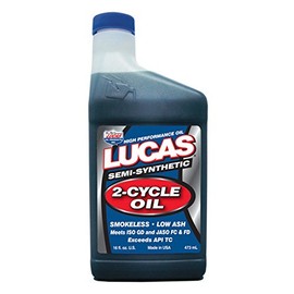 Lucas Oil 10120-12PK 2-Cycle Oil - 16 oz, (Pack of 12)