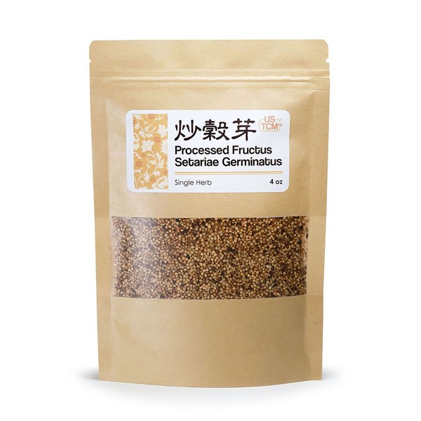 New Packaging Processed Fructus Setariae Germinatus Chao Gu Ya 炒谷芽