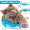 Ronton Cat Toothbrush Catnip Toy - Durable Hard Rubber -