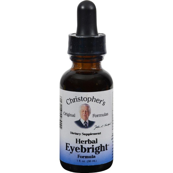 Herbal Eyebright Extract Christopher's Original Formulas 1 oz Liquid