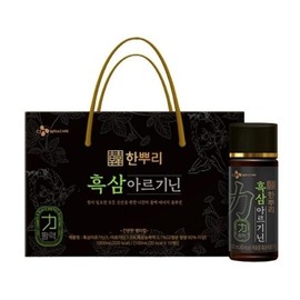 CJ 한뿌리 흑삼 아르기닌 100mlx10병x3set. CJ Hanpuri Black Ginseng Arginine 100ml x 10 bottles x 3 sets.