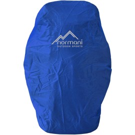 normani Waterproof Rain Cover Rain Cover for Backpacks Rucksack Colour Royal Blue Size 60-70 Litres