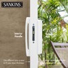 SANKINS Sliding Patio Door Handle Pull Set with Mortise Lock,