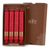 Root Candles Unscented Timberline Collenette 9-Inch Dinner Candles, 4-Count, Red