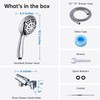 G-Promise High Pressure Shower Head 6 Spray Setting with Adjustable
