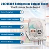 241705102 Refrigerator Defrost Timer Compatible with Frigidaire and Crosley