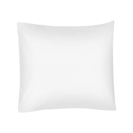 R.T. Home - Egyptian Luxury Extra Long Cotton Hotel Quality Cushion Cover 60x60CM Zipper (Pillow Case Cushion Cover 60 60) for Bed or Sofa 500 Thread Count White (White) 60*60CM