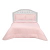 Elefantito Hogar Edredon Matrimonial Con Fundas Jaquard Noli Rosa Suave