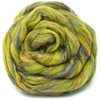 Merino & Sari Silk Fiber Blend for Spinning & Felting.