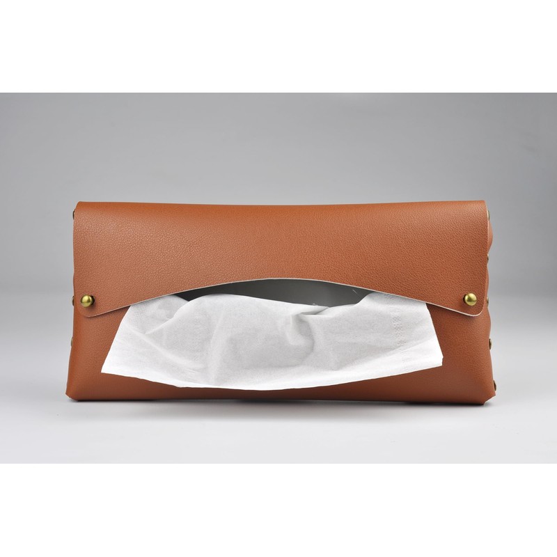 THINGIS Car Tissue Holder, Tissue Case for Sun Visor, PU