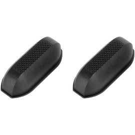 1Pair Black Replacement Plastic Stud Luggage Feet Pads Baggage Replacement Stud Foot Black Feet Pads for Luggage Bags Suitcase Stand Feet for All Suitcase, Luggage Straps, Luggage and Travel Gear