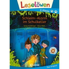 Leselöwen 2. Klasse - Schleim-Alarm im Schulkeller: Mit Leselernschrift ABeZeh - Erstlesebuch für Kinder ab 7 Jahren