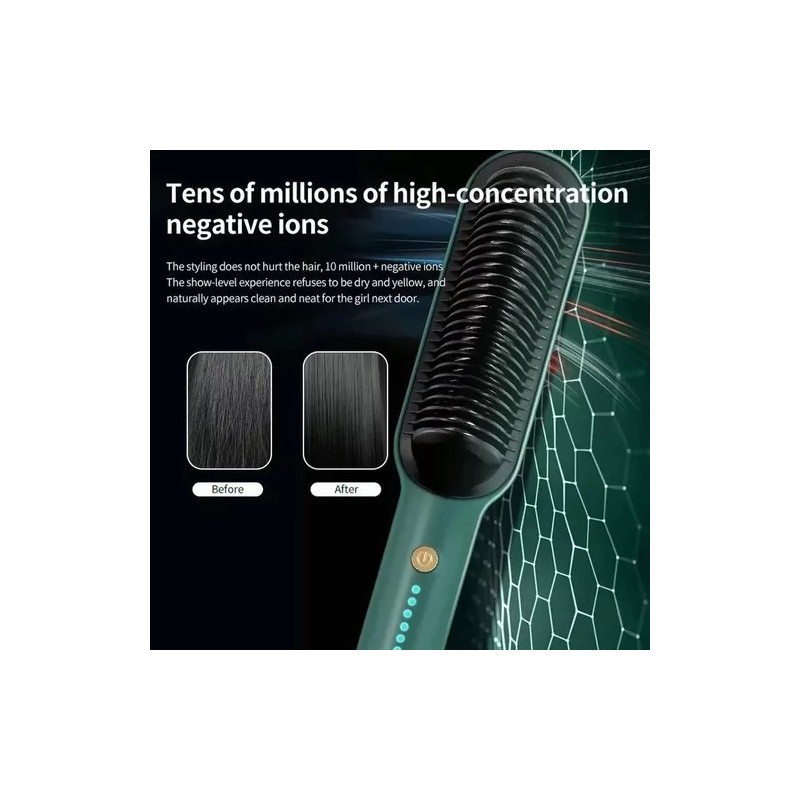 Escova Anion Hair 3em1 Escova Ânion Hair Basic Sleek Bivol.