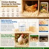 Eyaeyao 16 oz Natural Pine Shavings, Absorbent Chicken Coop Bedding