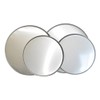 Range Kleen Silver, Round, Stove Burner Covers - Set of