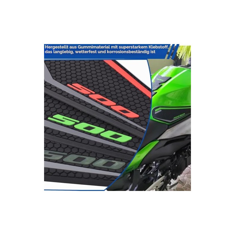 Motorcycle Accessories Non-Slip Side Fuel Tank Pads Protector for NINJA