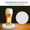 3.7V 110KHZ Ultrasonic Beer Foamer Beer Bubbler Built in 1800mah