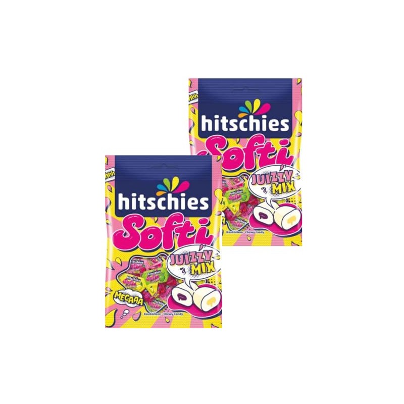 Sweet & Tangy Fun! Hitschies Soft Juizy Candy Mix (2
