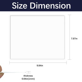 LIZOIDZSM 12 Pcs Sublimation Photo Blanks 8 x 10 Inch sublimation metal sign blanks Aluminum Photo Sign Blank Photo DIY Photo Sign Wall Frame Poster for Living Room Bedroom